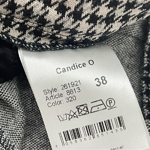 Raffaello Rossi Jogger Pant Size 10 Candice O Herringbone Travel Pull On Trouser - Picture 11 of 12